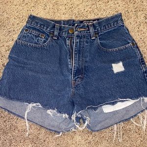 Eddie Bauer original cutoff jean shorts